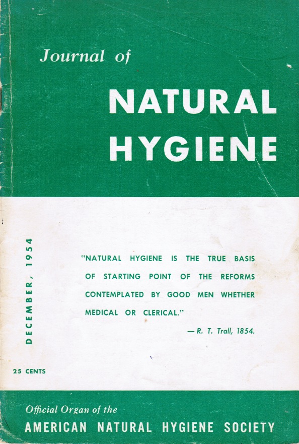 Journal of Natural Hygiene December 1954